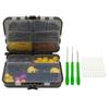328pcs Carp Fishing Equipment Kit Carp Fishing Tackle Box Include Swivels Bait Float Fishing Needles Fishing Accessories