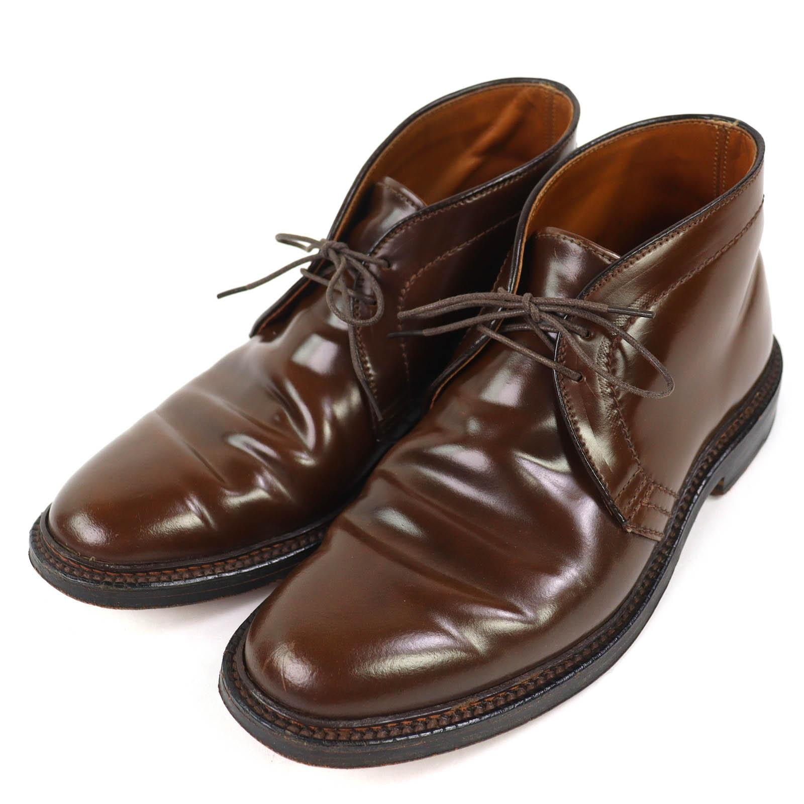

Very Good ALDEN boots BEAMS Exclusive 1313 Chakka boots Brown Cigar Cordovan 7.5 Used