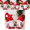 Cute Round Dot Red Hat Plush Doll With Mushroom Head For Cozy Living Spaces