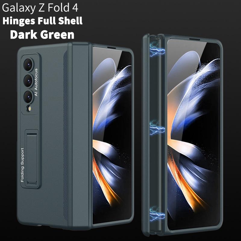 For Samsung Galaxy Z Fold 5 4 3 Case Magnetic Stand Adsorption Hinge Anti-fallprotective Protection Cover for Fold5 Fold4 Fold3