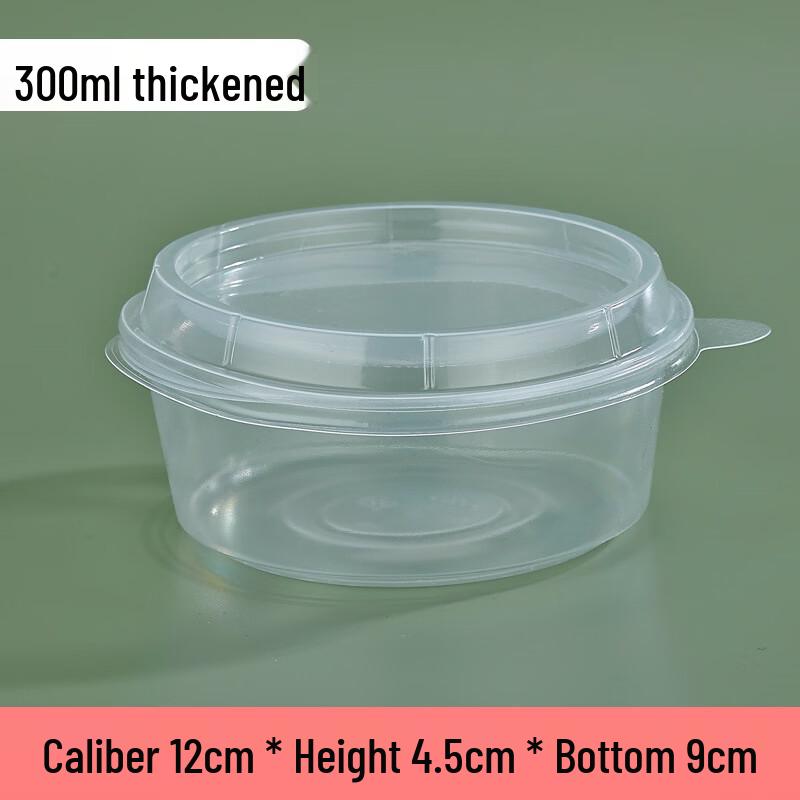 

Disposable Dessert Takeaway Bowls with Lids