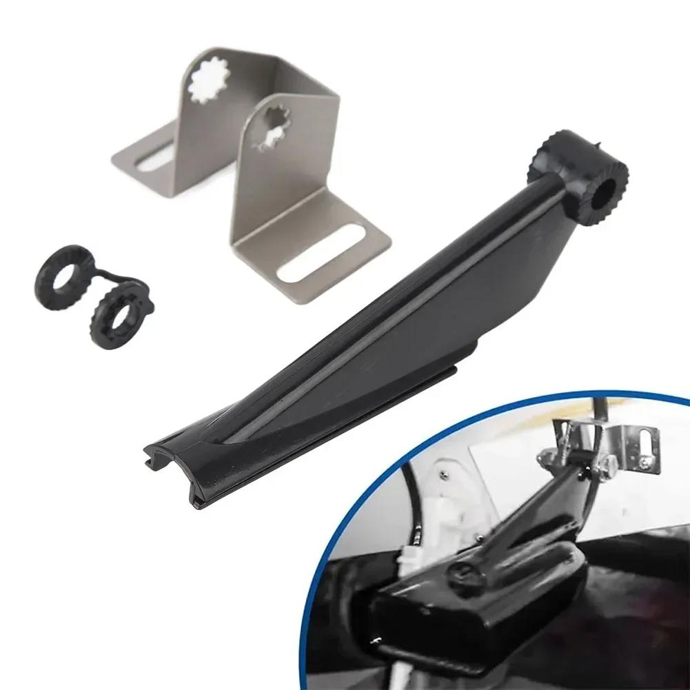Description Bracket Kit Colour Transducer Mount Installation Method Practical Transom Bracket Kit High Quality