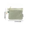 1pc Mesh Zipper Pouch Portable Mini Storage Bag Makeup Cosmetics Toiletries Compact Travel Organizer Lipstick Makeup Bag