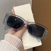 Fashion Retro Punk Rectangle Sunglasses UV400 Sun Shades Men Women Trendy Vintage Square SunGlasses Female Eyewear Oculos De Sol