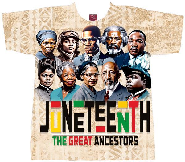 JUNETEENTH T-SHIRTS. ANCESTORS. BLACK HISTORY MONTH TEE-SHIRT Unisex T-Shirt M