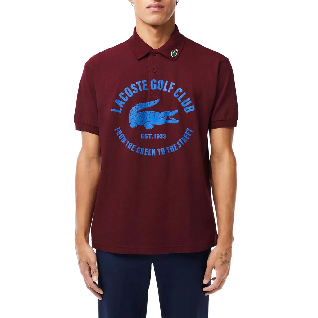Lacoste Mens Cotton Classic Golf Polo Shirt