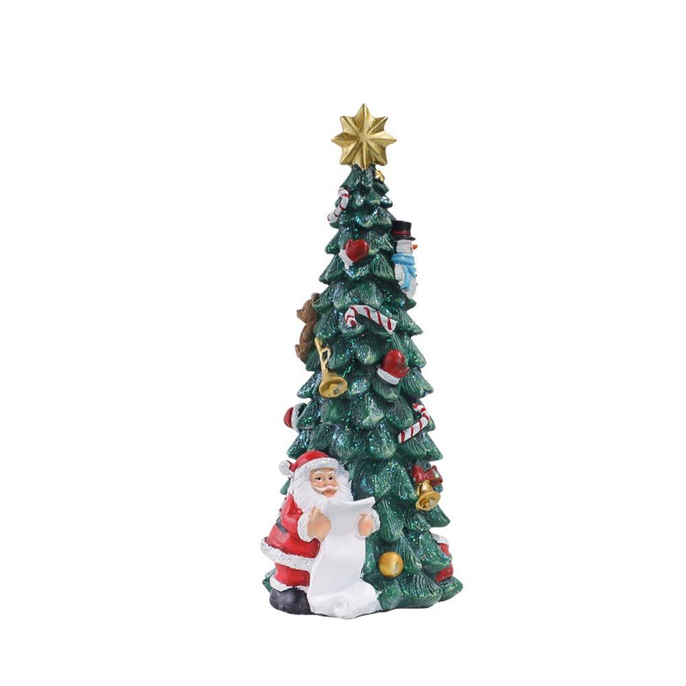 

Cartoon Santa Claus Snowman Figurines Mini Merry Christmas Decorations Party Favors Christmas Tree