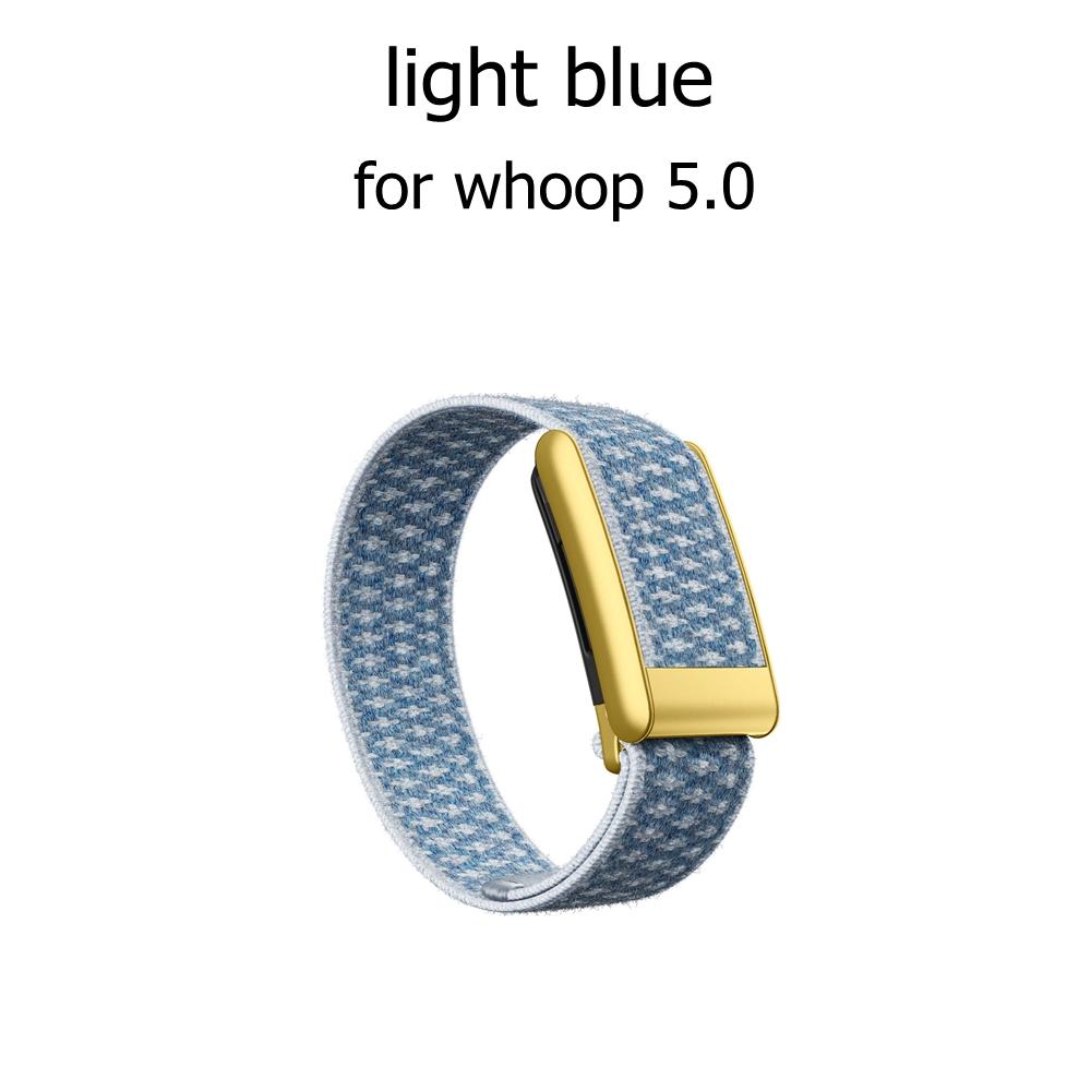 Suitable for Whoop 1.1/MG Sports Wristband Nylon Strap Cashmere Wool Elastic Replacement Wristband with Metal Frame