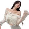 Women's Lace Sun Protection Cardigan with Camisole Dress - Fairy Style Shawl Cover-up Top
