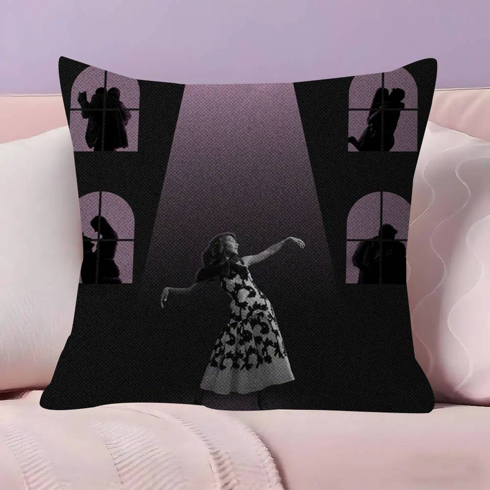 Singer Olivia album Dean  Pillow Gift Home Office Decoration Bedroom Sofa Car Cushion Cover case 45x45