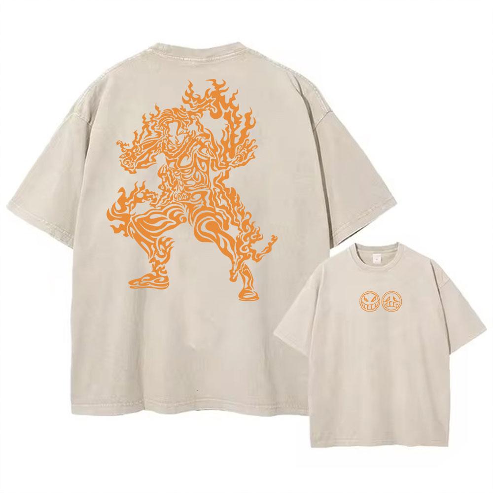 Men Streetwear T-Shirt Retro Vintage Washed Graphic T Shirt Men Harajuku Cotton Short Sleeve Tshirt Tops