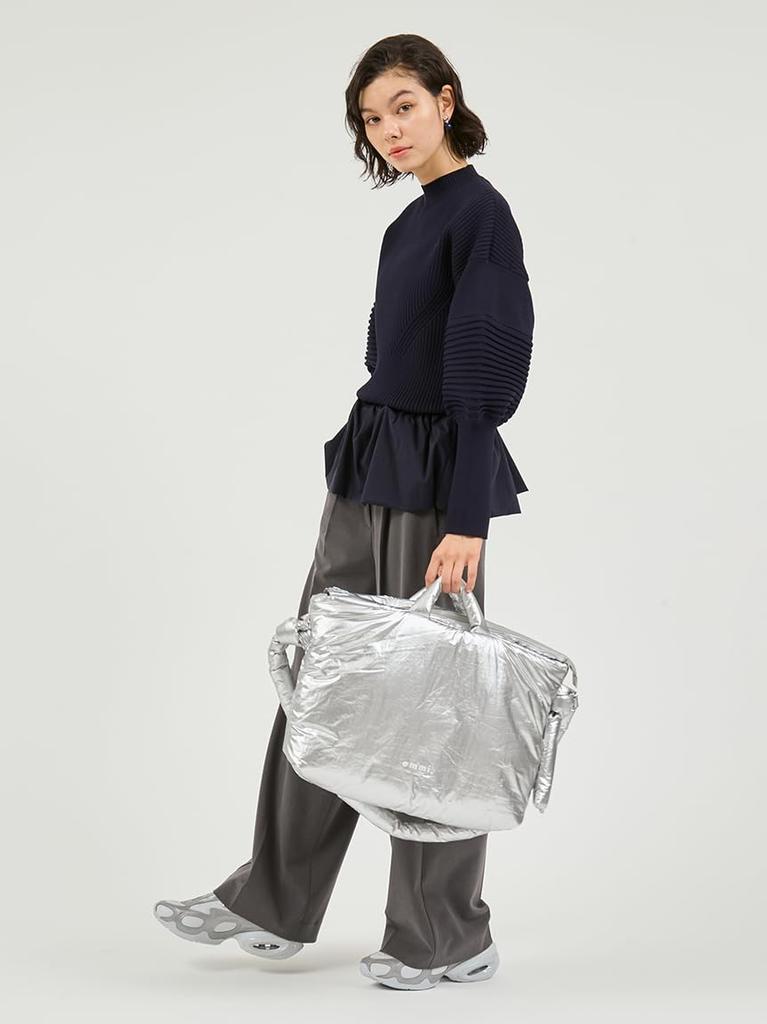 Nylon Padding Bag 13WGB261305 SLV Free Size [Emi] Women's