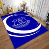 Blue Carpet with Everton Logo and Nil Satis Nisi Optimum Text Suitable for use as an anti-slip for living room bedroom sofas