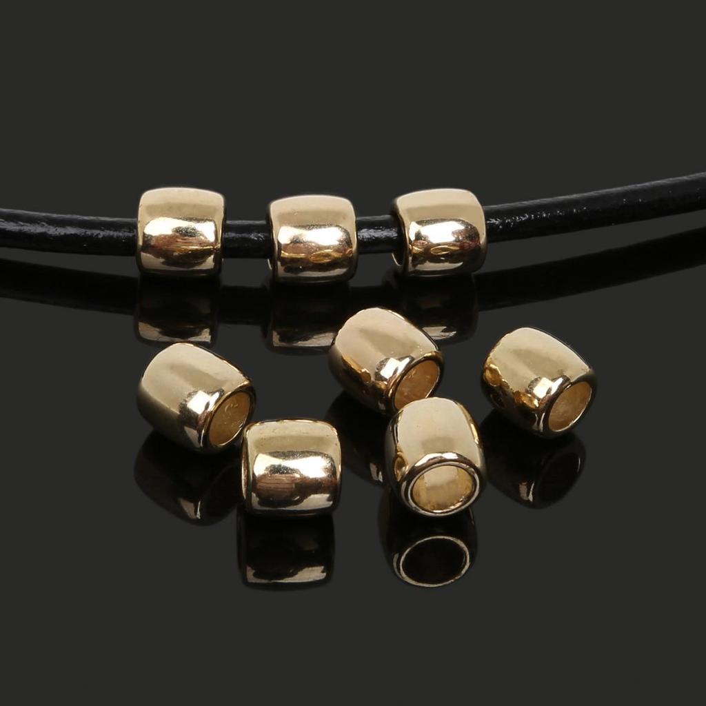 30Pcs Acrylic CCB Bucket Seed Spacer Beads for Jewelry Making DIY Bracelet Necklaces