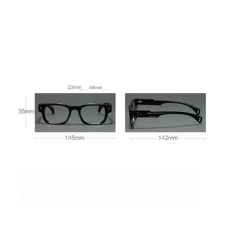 Men's New Square Frame Luxury High-definition Presbyopia Glasses Neutral Fashion Anti-blue Light Farsighted Glasses +3.0+3.5+4.0