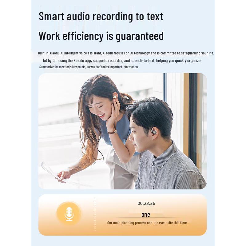 Monster AC328 AI Smart Bluetooth-Headset mit Ohrbügel