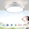 2026 New Model Bladeless Ceiling Fan Light: Invisible, Silent, Eye-Protective, Wide Voltage for Bedroom