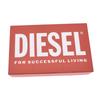 Diesel Men's Bifold Wallet, Black, X09337, P0556, T8004 [Parallel Import]