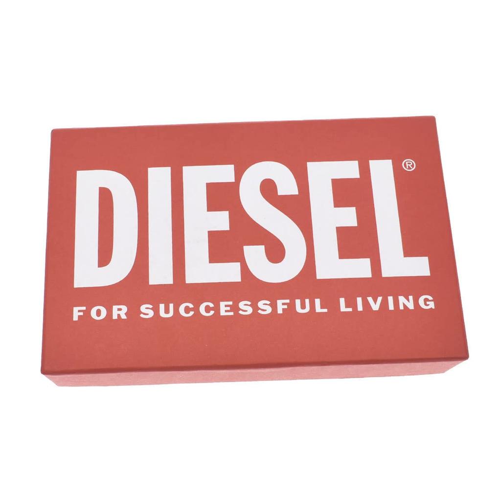 Diesel Men's Bifold Wallet, Black, X09337, P0556, T8004 [Parallel Import]