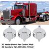 3Pcs AC Heater Control Knobs, AC Heater Blower Fan Control Knobs 121-0001-000 702-5401 Replacement for Peterbilt 330 335 357 367 375 378 379 384 386