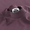 Heavyweight Unisex Solid Color Small Collar Crew Neck Loose Fit T-shirt
