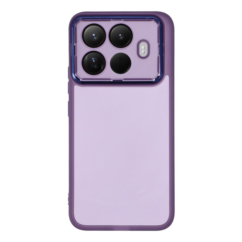 For Xiaomi 15T Pro Case Electroplated Camera Frame TPU Phone Cover