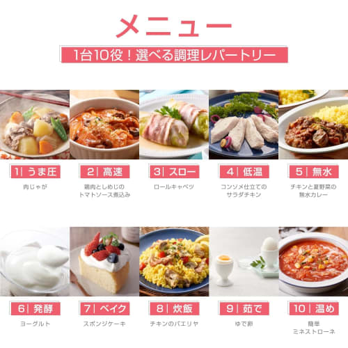 Tiger Electric Pressure Cooker, 2.2L, Time-Saving, Low-Temperature, Waterless Fermentation, Automatic Rice Cooking, Matte Black, COK-N220KM, Includes