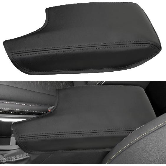 Center Console Armrest Cover for Subaru Crosstrek Accessories 2018-, for Impreza 2017- Arm Rest Box Lid Protection Trim, Armrest Seat Leather