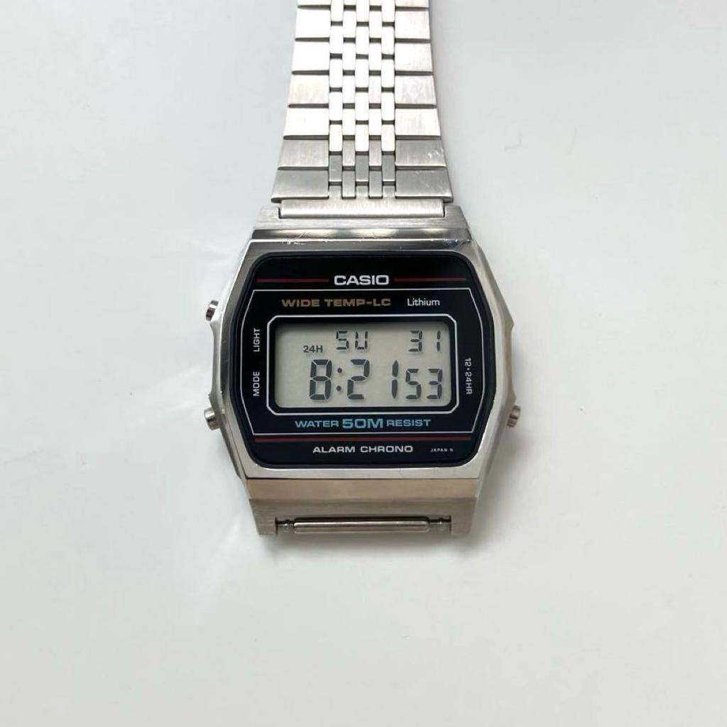 Used CASIO WW-34 80s Wide Temp-LC Vintage