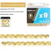 Bike Chain X9 Mountain Road Bicycle Chains Variable Speed Chain 116/126L High Quality Cycling Accessories