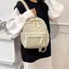 Schoolbag Hot-selling Velvet Backpack Women's Small 1011 New Fashion Corduroy Student Backpack Travel Small Backpack