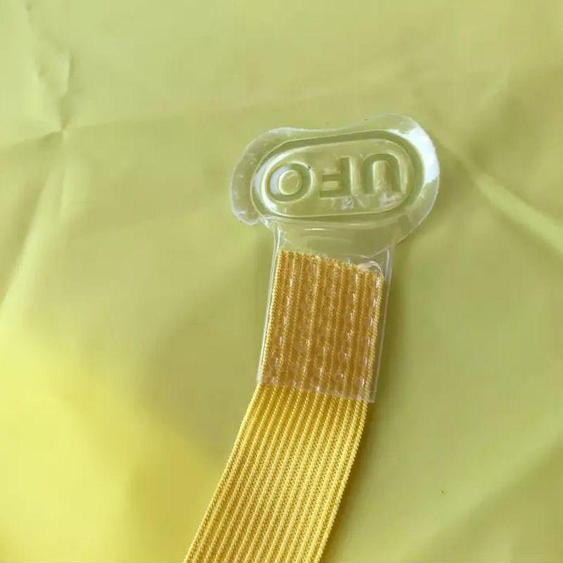 Little Yellow Duck Children's Flying Saucer Raincoat for Boys and Girls, Poncho Rain Cape with Umbrella Hood, Douyin Same Style Rainwear for Students