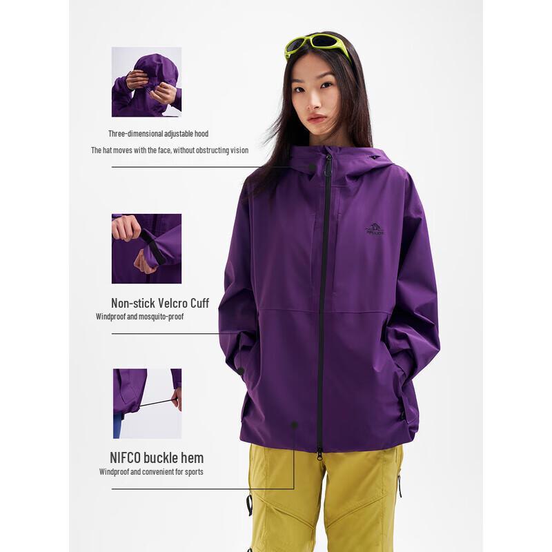 Pelliot Mountain Series Unisex Single-Layer Outdoor Windbreaker XL