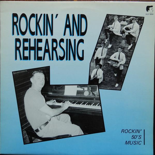 LP Record VARIOUS - Rockin' And Rehearsing WLP8958 White Label Rec 1990 Netherland Rock Used
