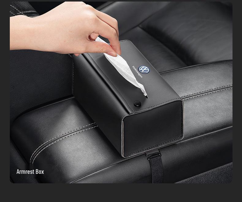 Compatible Tissue Box for Mercedes-Benz E, C, A, S-Class, GLA, GLB, GLC, Armrest Tissue Holder.