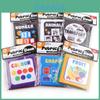 Baby Early Education Cognitive English Palm Cloth Book Toy Tear-resistant With Sound Paper Traffic Fruit Animal Shape Cloth Book