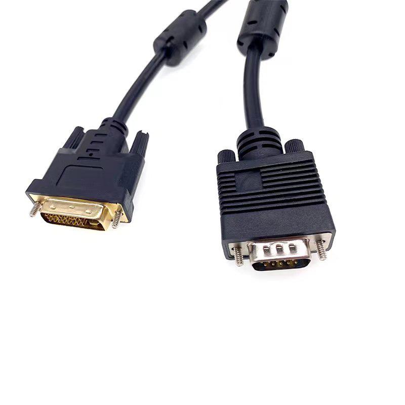 

Двунаправленный кабель-адаптер DVI-D (24+5) на VGA высокой четкости, 1,5 м 1.5 meters