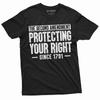 2nd Amendment Protecting Your Rights Since 1791 T-shirt Second Gun Rights Tee