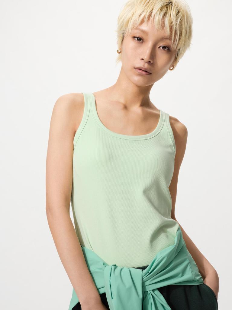 Uniqlo Japan Air Rhythm Cotton Bra Tank Top