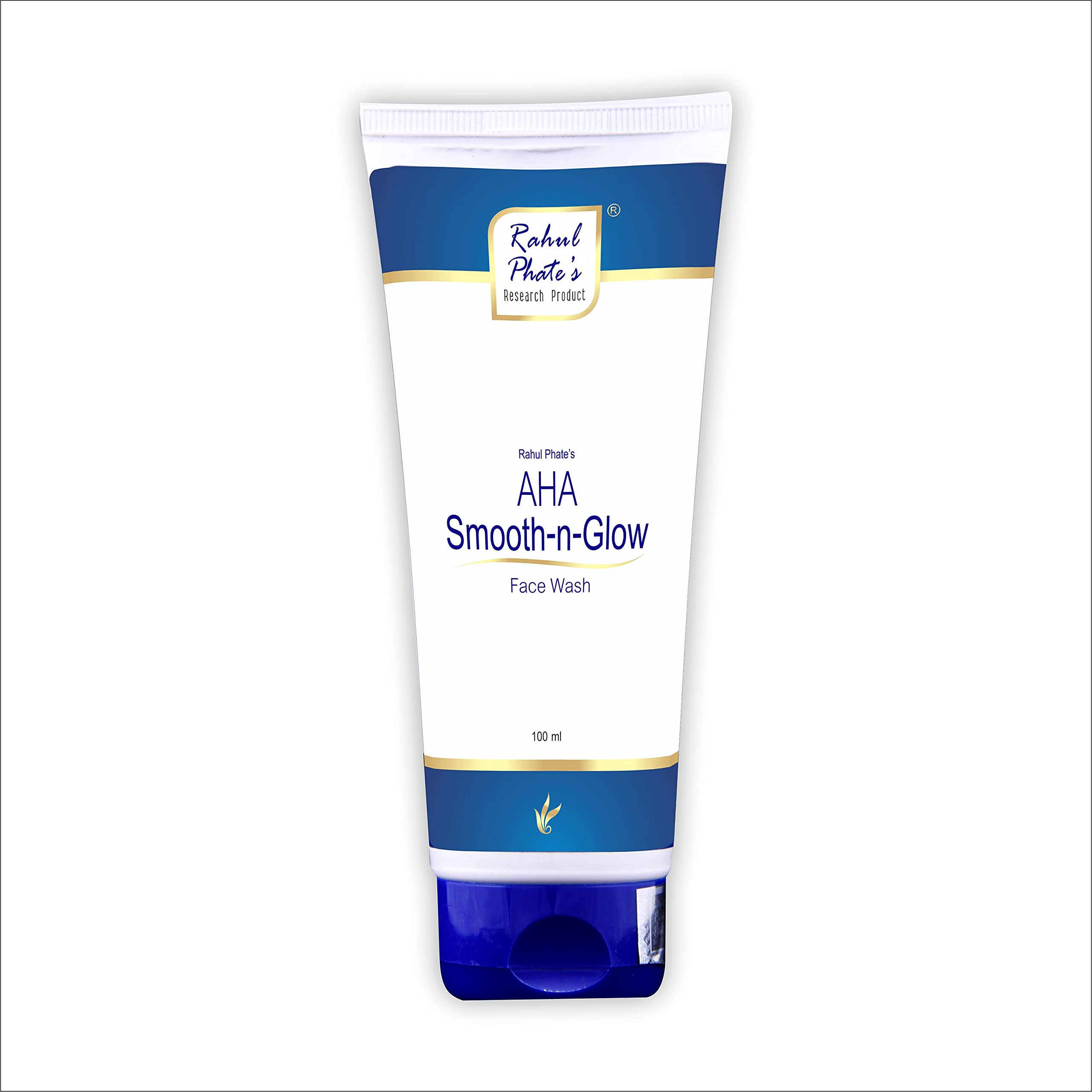Rahul Phate s Research Products AHA Smooth-N-Glow Face Wash| For Women & Men 100ml