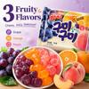 Lotte Mixed Fruit Flavored Soft Candies 70g | Rich Fruity Aroma, Soft & Chewy Bite, Portable Share Pack