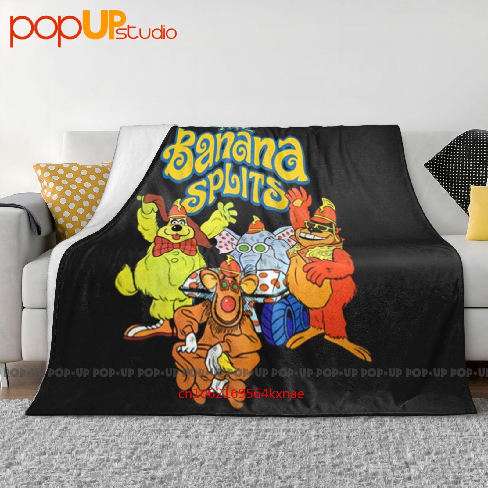 The Banana Splits Cartoon Hanna Barbera Ultra-Soft Blanket Quilt Winter Sofa Cover Bed Covers 30x40in