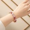 Traditional Hollow Out Flower Bracelet Vintage Women's Wrist Jewelry  Versatile