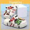 Clogs Character Summer For Boys Grey White Black Color Options Breathable Design Eva