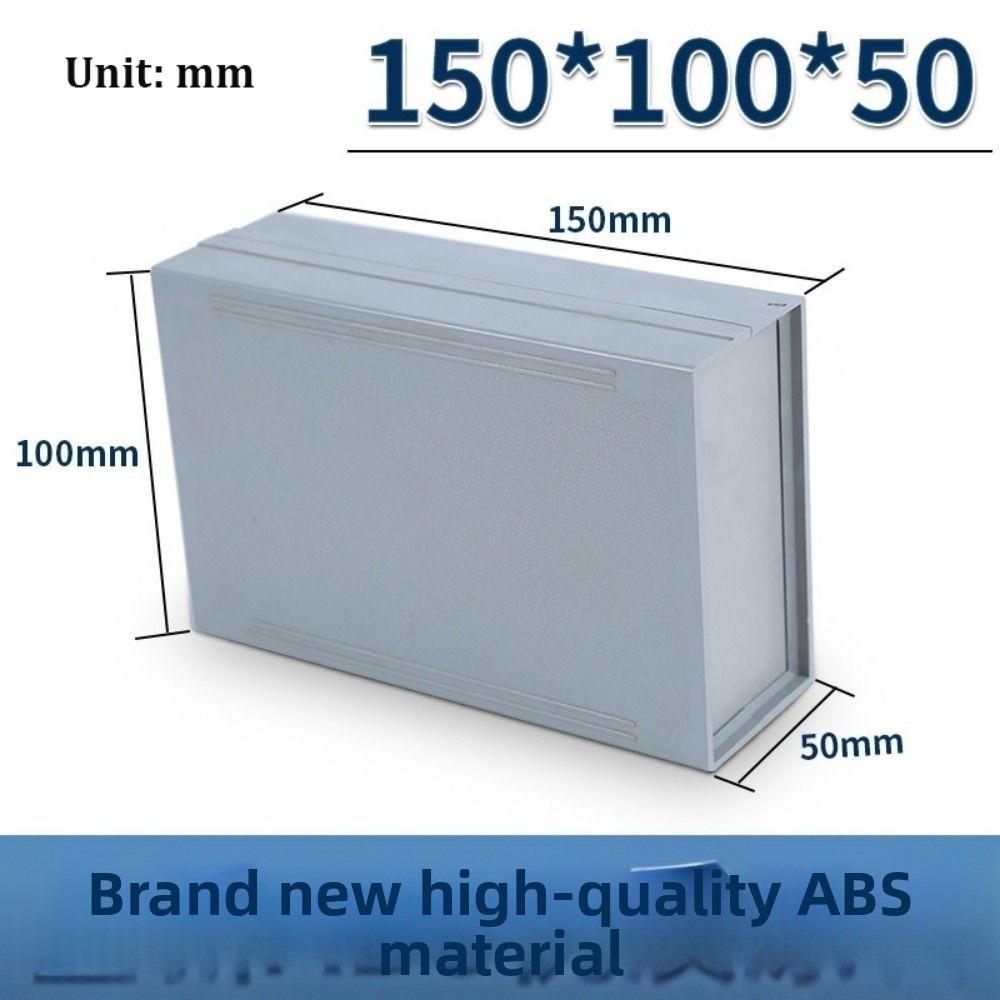 Wysokiej Jakości Plastikowa Obudowa DIY Etui na Instrument Wodoodporna Szara Pudełko na Projekt Elektroniczny 10 Stylów Artykuły Elektryczne