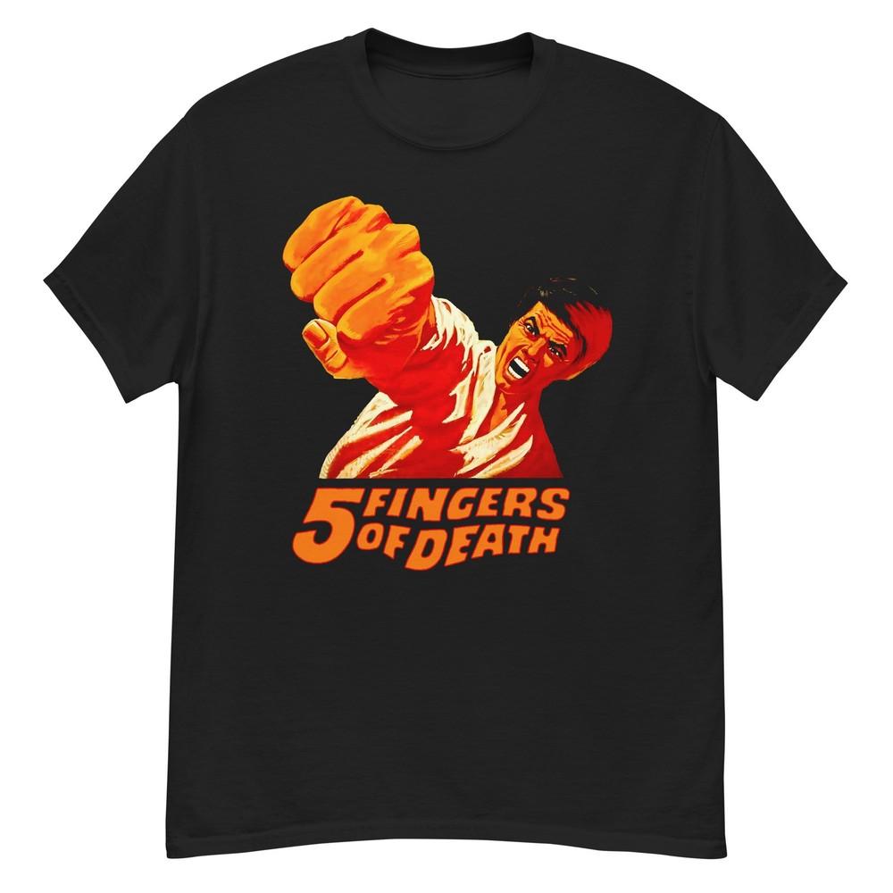 Five Fingers of Death Cult Martial Arts Film Fan Art T-shirt