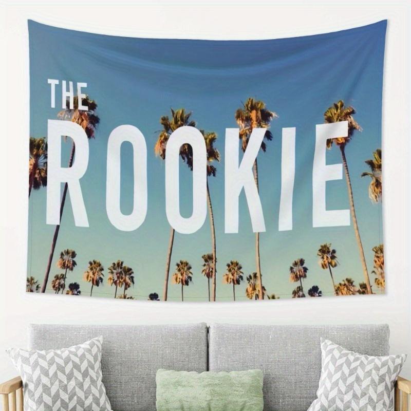 

The Rookie Official Style Tapestry Lightweight Durable Polyester Wall Art for Fan Bedroom Living Room Decor 74x94cm(29x37in)