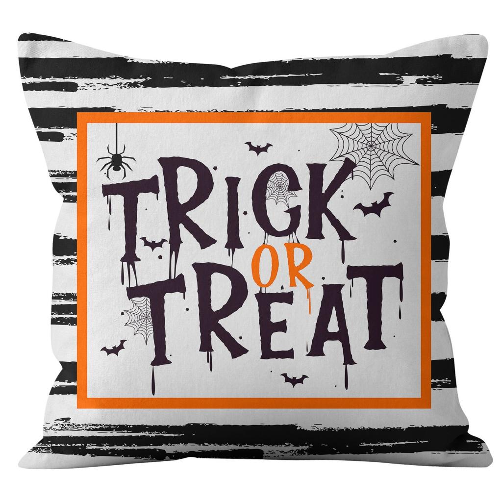New Halloween Pillow Cover Home Material Sofa Backrest Cover Bedside Cushion Cover Premium Durable Quality Useful