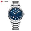 CURREN 8452 Casual Sport Simple Business Men's Watches Stainless Steel Band Wristwatch Quartz Clock with Luminous Pointers