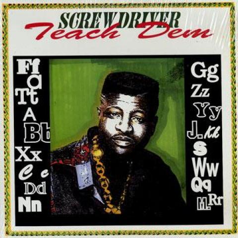 

LP Record SCREWDRIVER - Teach Dem GS70037 Gong Sounds 1992 US Reggae, Ska & Dub